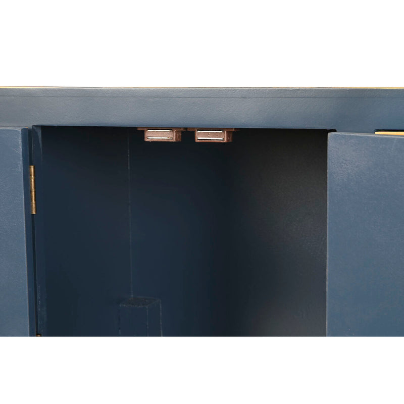 Console DKD Home Decor Blue Golden Fir MDF Wood 63 x 26 x 83 cm