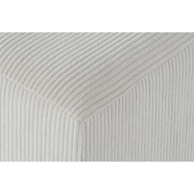 Banqueta DKD Home Decor Bege Madeira MDF 100 x 40 x 40 cm