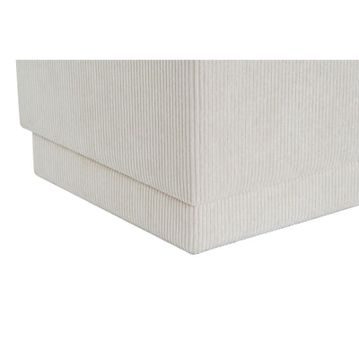 Banquette DKD Home Decor Beige Bois MDF 100 x 40 x 40 cm