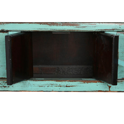 Console Home ESPRIT Turquoise Bois 170 x 49 x 88 cm