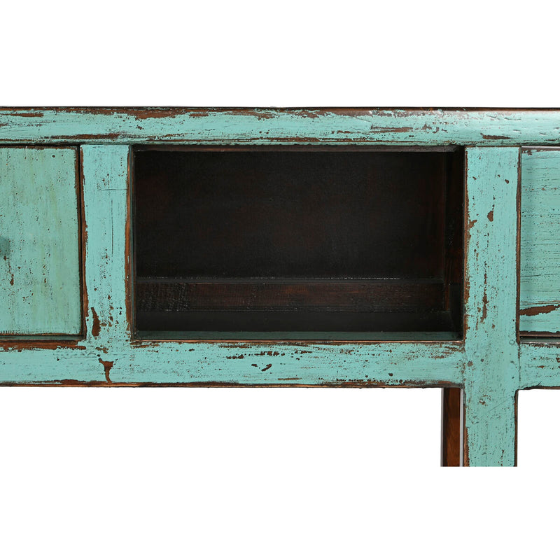 Console Home ESPRIT Turquoise Bois 170 x 49 x 88 cm