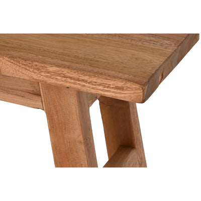 Petite Table d'Appoint Home ESPRIT bois de teck 50 x 20 x 50 cm
