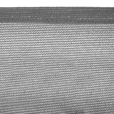 Voiles d'ombrage Auvent 5 x 5 m Gris Polyéthylène 500 x 500 x 0,5 cm