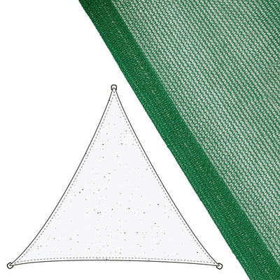 Voiles d'ombrage Auvent Vert Polyéthylène 500 x 500 x 0,5 cm
