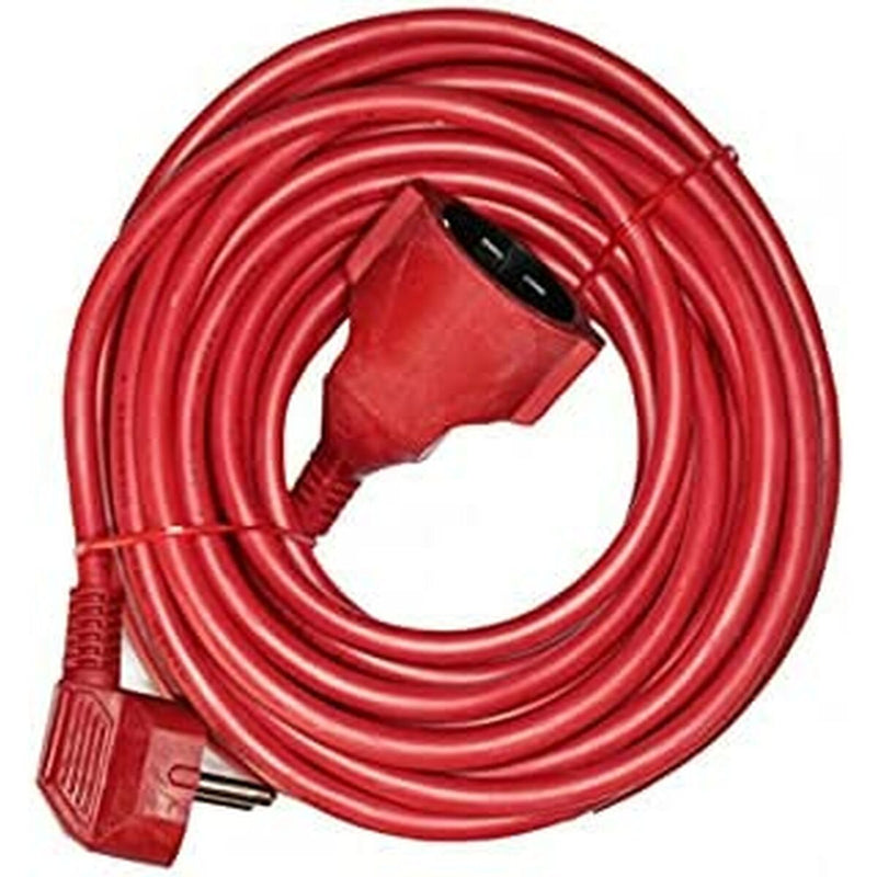 Cabo alongador EDM Flexível 3 x 1,5 mm 10 m Vermelho