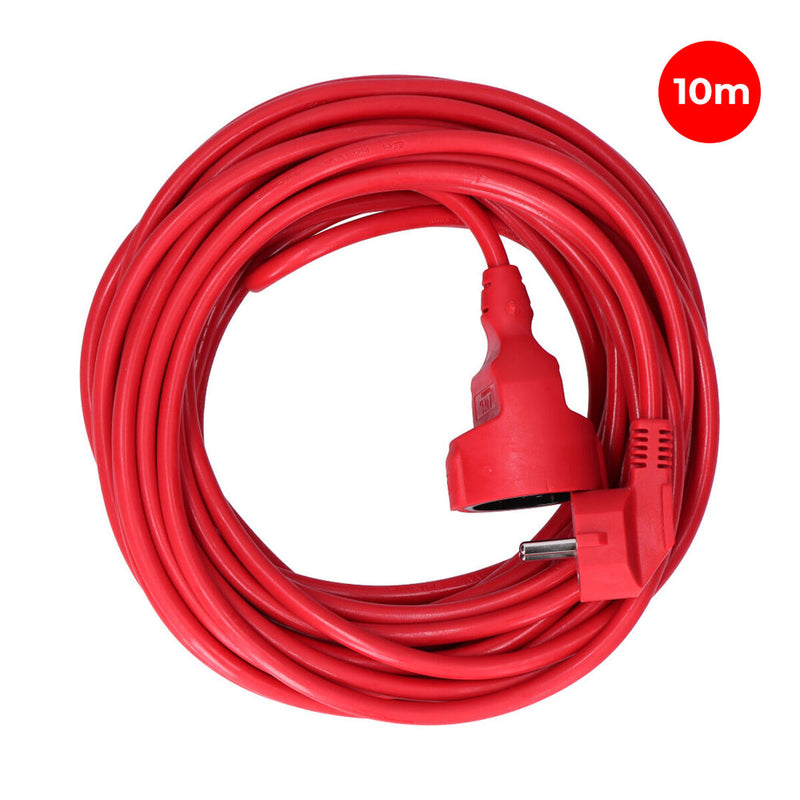 Câble de Rallonge EDM Flexible 3 x 1,5 mm 10 m Rouge
