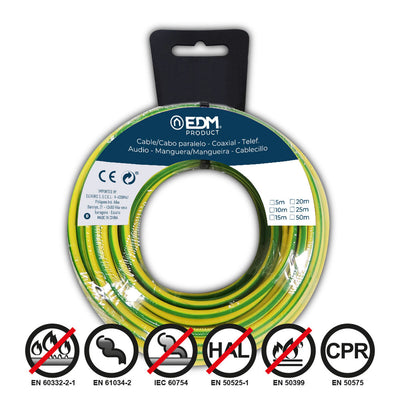 Câble EDM Bicolore 20 m