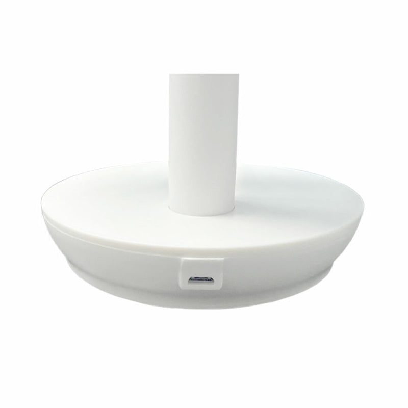 Ventilateur de Bureau EDM Blanc 4 W 16,5 x 18,5 cm Rechargeable USB