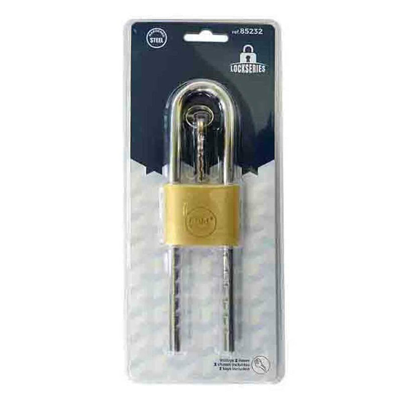 Key padlock EDM Adjustable Brass