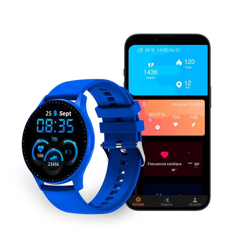 Smartwatch KSIX Core 1,43" Azul