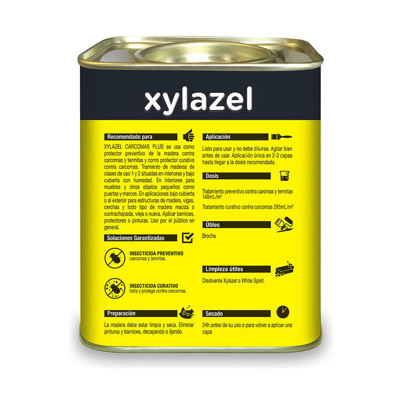 Protetor de superfícies Xylazel Plus Madeira Carcoma 750 ml Incolor
