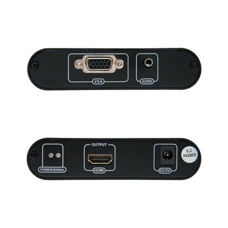 VGA to HDMI Adapter with Audio NANOCABLE 10.16.2101-BK