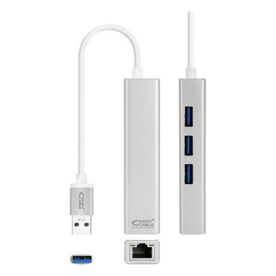 Convertisseur USB 3.0 vers Gigabit Ethernet NANOCABLE 10.03.0403