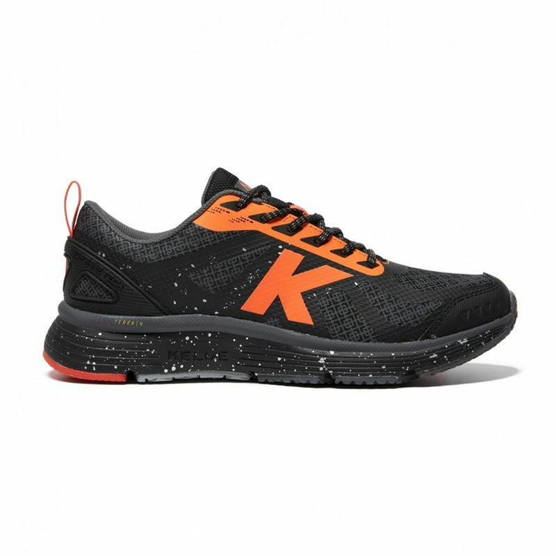Running Shoes for Adults Kelme Cushion Travel Orange/Black
