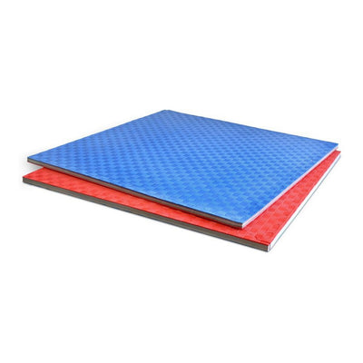 Tapete AFW Vermelho Azul (100 x 100 x 2,6 cm)