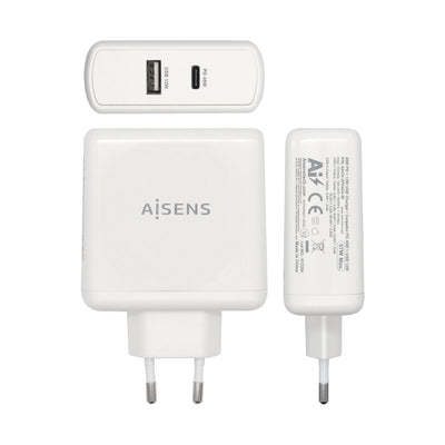 Chargeur Voiture Mur Aisens PD 3.0 USB-C 57 W Blanc