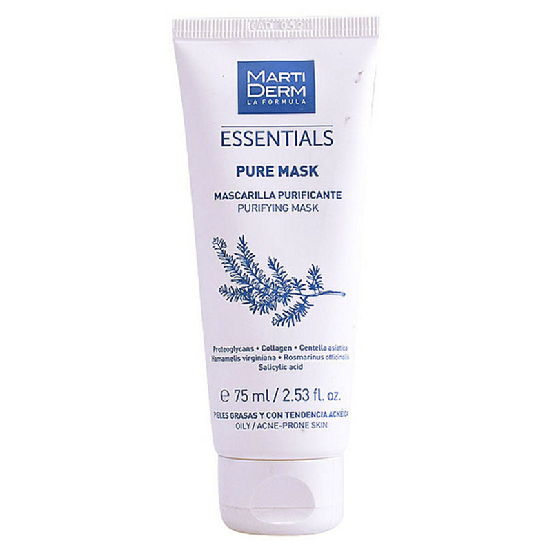 Masque purifiant Essentials Martiderm Puremask Oily (75 ml)