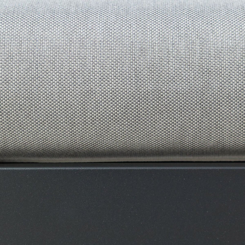Garden sofa Agnes Corner-cupboard 224 x 224 x 65,5 cm Aluminium