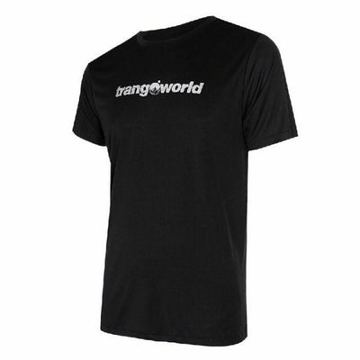 T-shirt à manches courtes homme Trangoworld Cajo Th Noir
