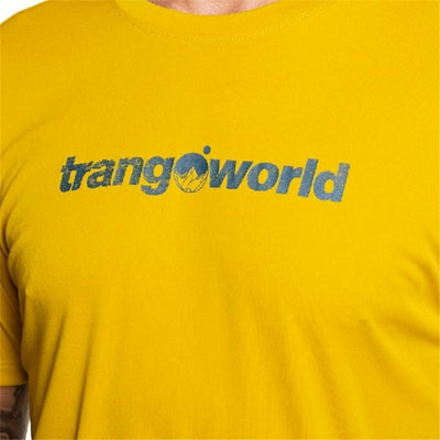 T-shirt à manches courtes homme Trangoworld Cajo Th Jaune