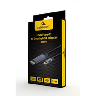 Adaptateur HDMI vers DVI GEMBIRD CC-USB3C-DPF-01-6 Noir/Gris 1,8 m