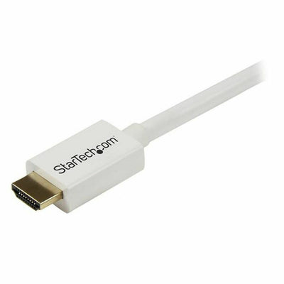 Câble HDMI Startech HD3MM3MW 3 m Blanc
