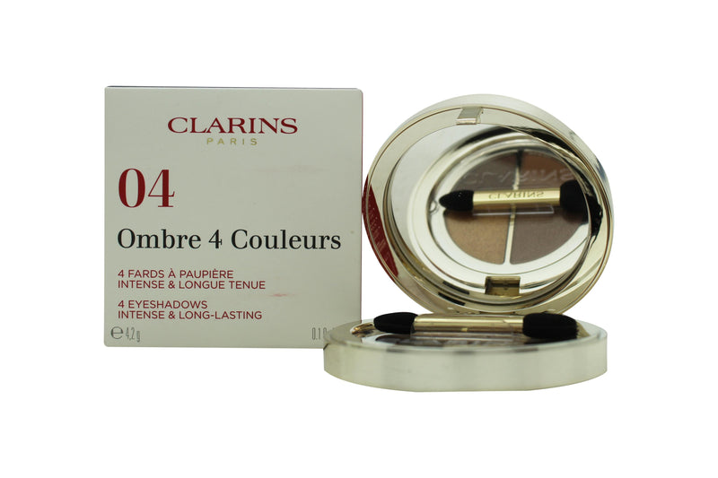 Clarins Ombre 4-Colour Eyeshadow Palette 4.2g - 04 Brown Sugar Gradation