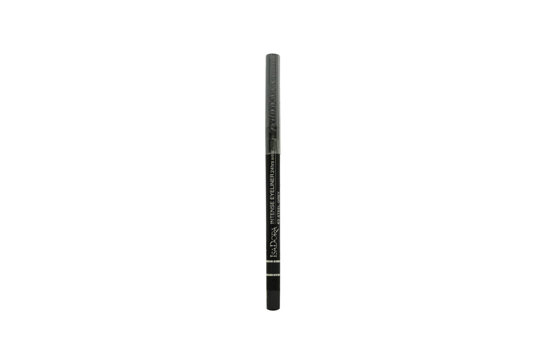 IsaDora Intense Eyeliner 24h Wear 0.35g - 63 Steel Grå