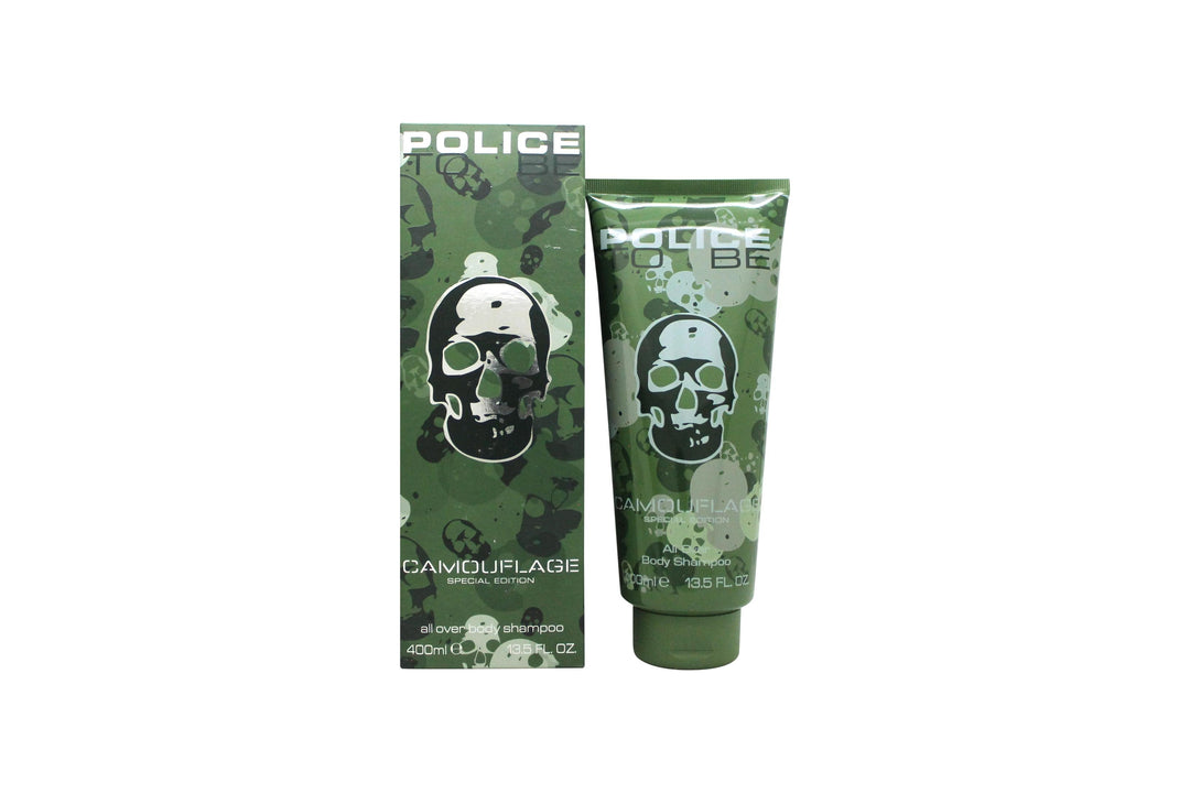 Police To Be Camouflage All Over Body Schampo 400ml - Specialutgåva