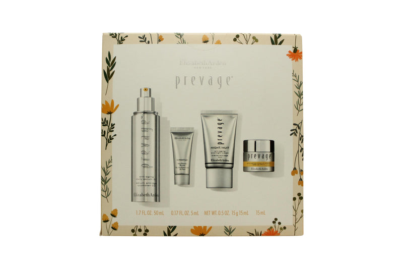 Elizabeth Arden Prevage Gift Set 50ml Prevage Anti-Aging Daily Serum 2.0 + 15ml Prevage Overnight Cream + 15ml Prevage Anti-Aging Moisture Cream SPF30 + 5ml Superstart Skin Renewal Booster