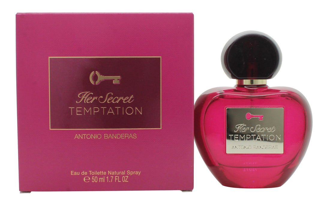 Antonio Banderas Her Secret Temptation Eau de Toilette 50ml Spray