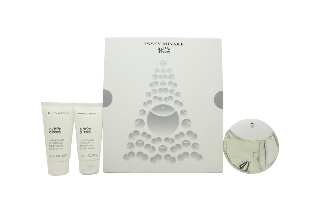 Issey Miyake A Drop d'Issey Gift Set 50ml EDP + 2 x 50ml Hand Cream