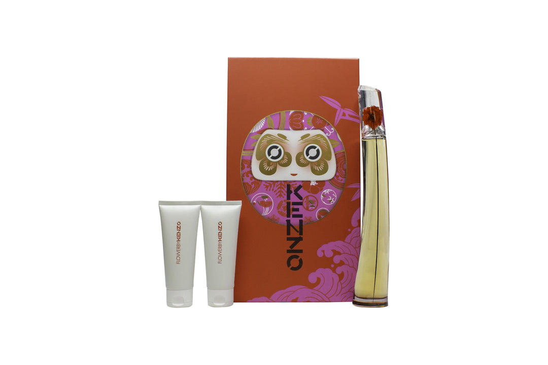 Kenzo Flower by Kenzo L'Absolue Gift Set 100ml EDP + 75ml Body Lotion