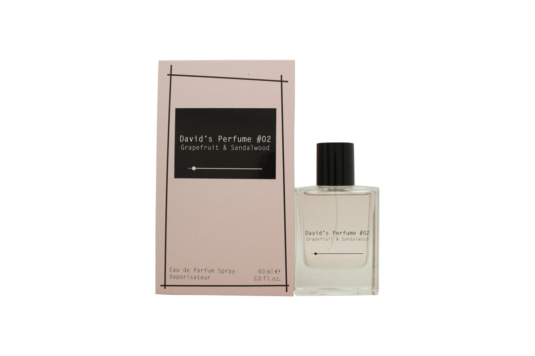 David's Perfume #02 Grapefruit & Sandalwood Eau de Parfum 60ml Spray