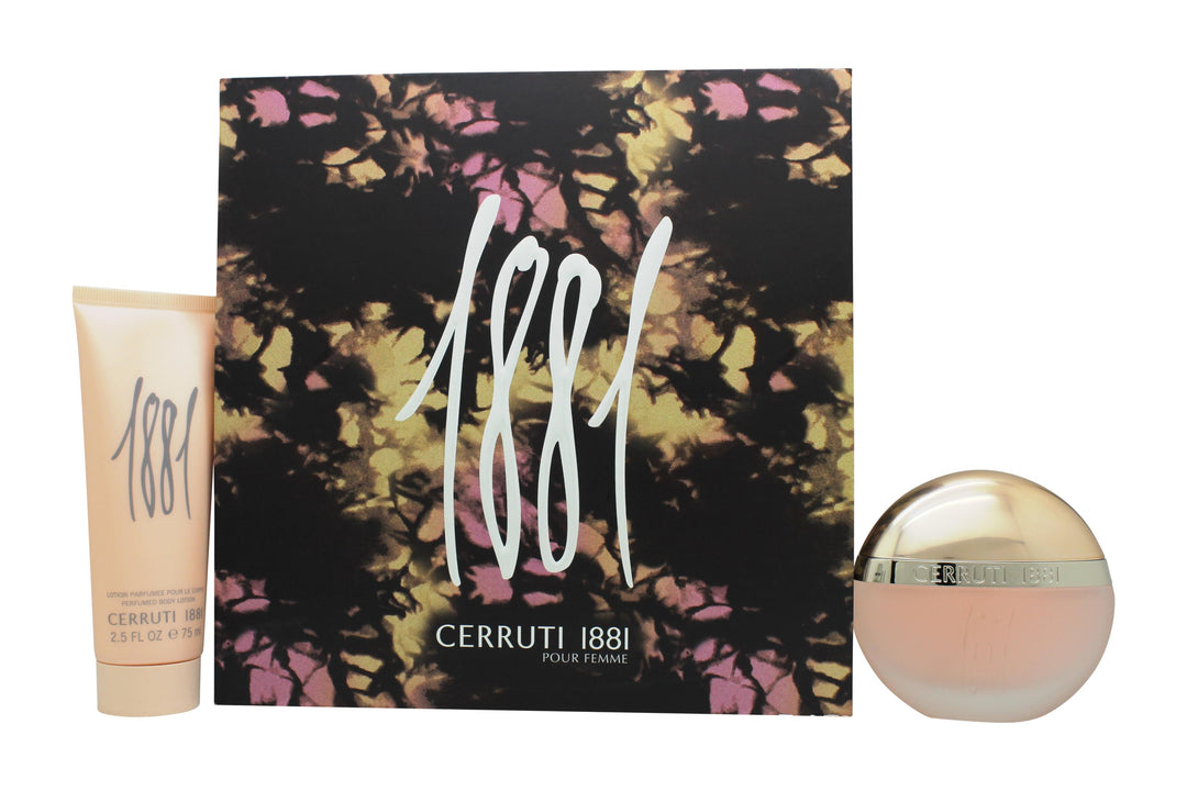 Cerruti 1881 Pour Femme Presentset 50ml EDT + 75ml Body Lotion