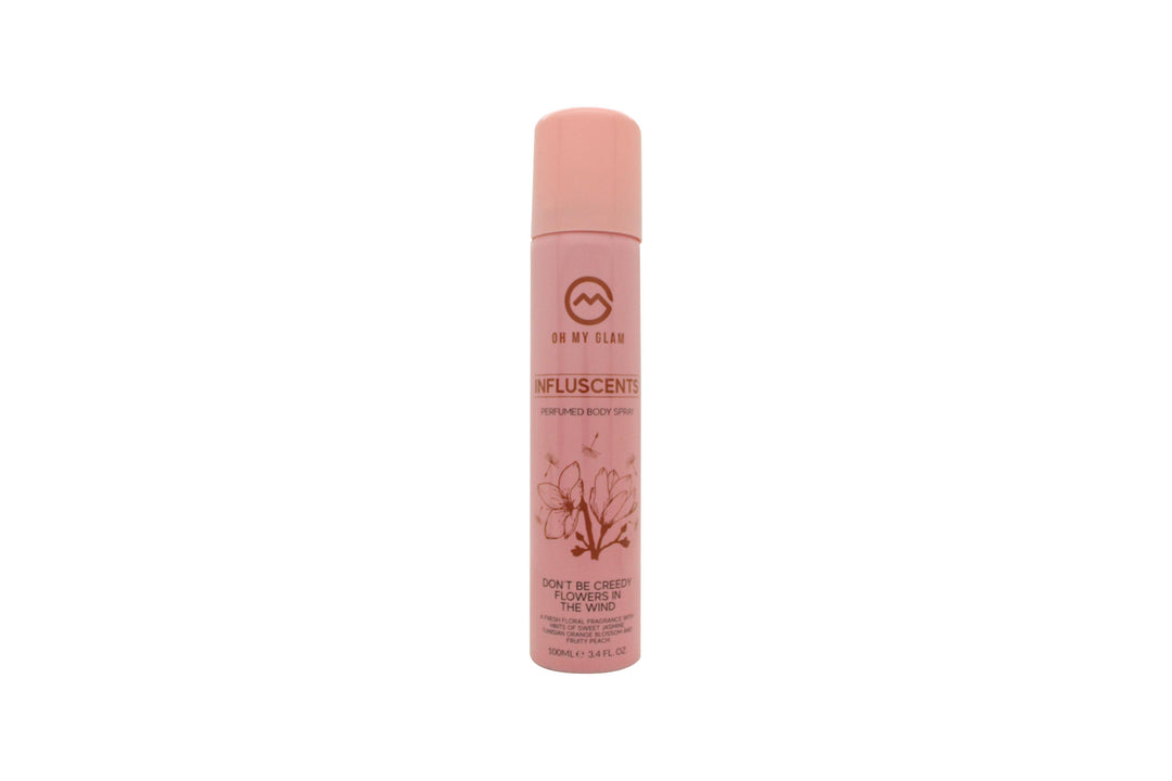 Oh My Glam Influscents Body Spray 100ml - Don't Be Creedy: Flowers In The Wind