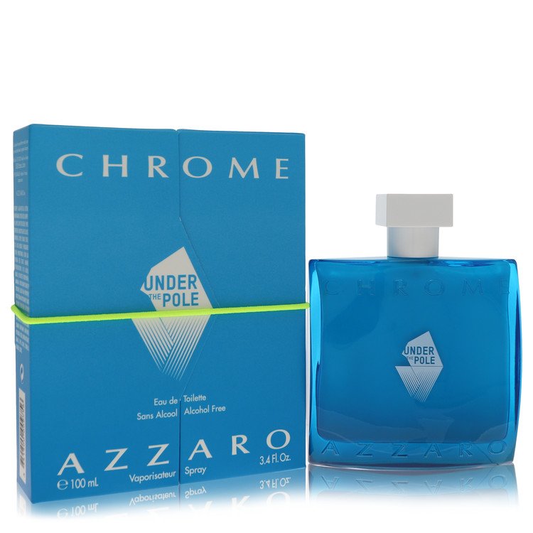 Chrome Under The Pole Eau De Toilette Spray (Alcohol Free) By Azzaro