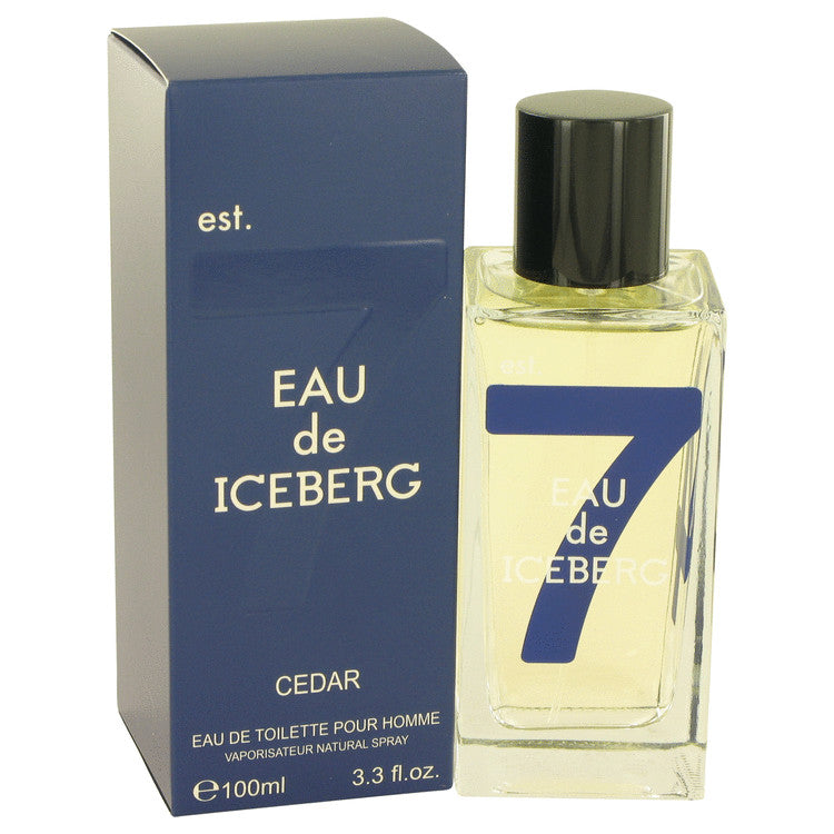 Eau De Iceberg Cedar by Iceberg Eau De Toilette Spray 3.3 oz for Men