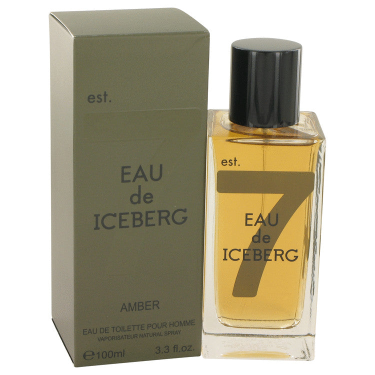 Eau De Iceberg Amber by Iceberg Eau De Toilette Spray 3.4 oz for Men