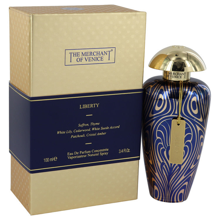 Liberty by The Merchant of Venice Eau De Parfum Concentree Spray (Unisex) 3.4 oz for Women