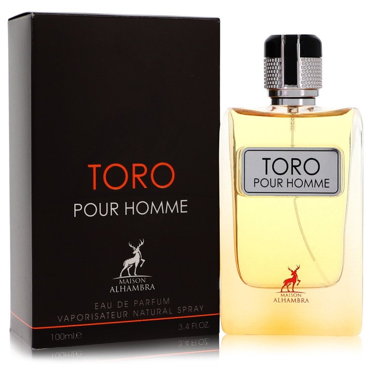 Toro Pour Homme by Maison Alhambra Eau De Parfum Spray (Unboxed) 3.4 oz for Men