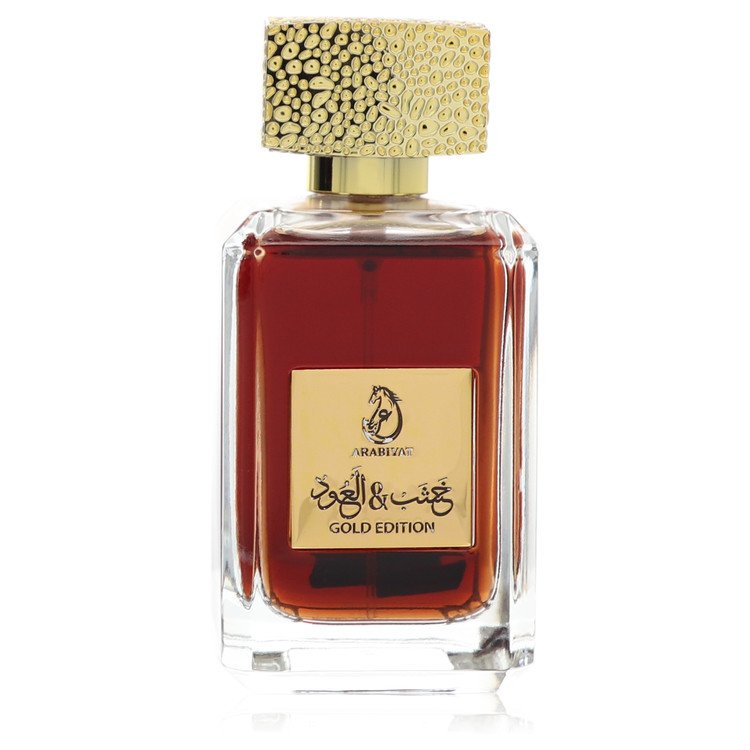 Arabiyat Khashab & Oud Gold Edition by My Perfumes Eau De Parfum Spray (Unisex Unboxed) 3.4 oz for Men