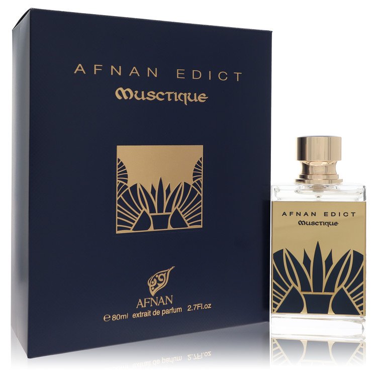 Afnan Edict Musctique by afn Extrait De Parfum Spray (Unisex) 2.7 oz for Women