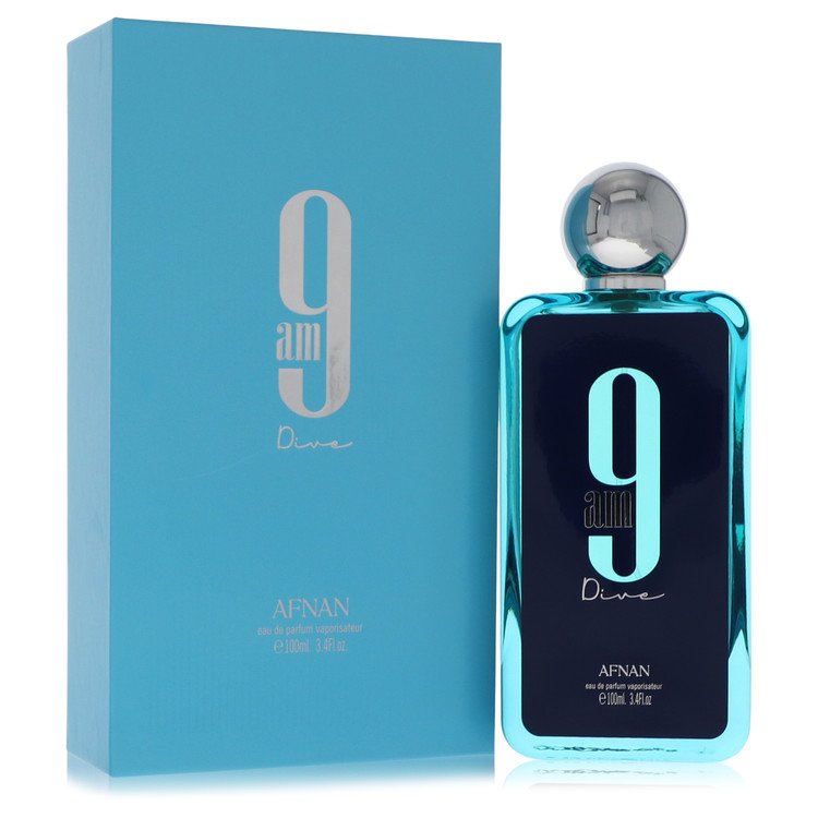 Afnan 9Am Dive by Afnan Eau De Parfum Spray (Unisex Unboxed) 3.4 oz for Men