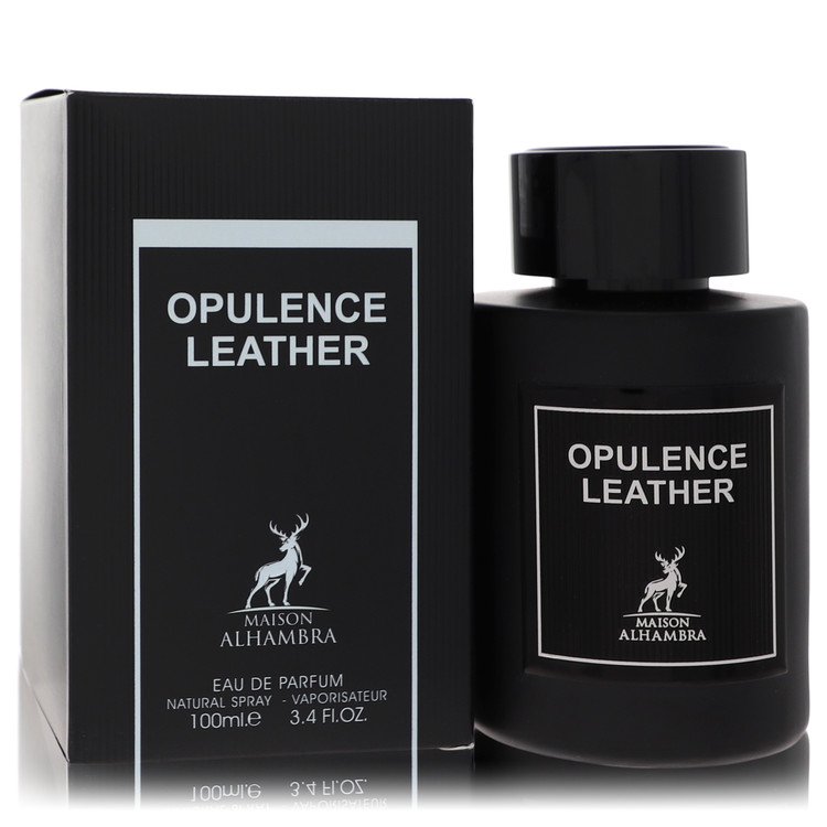 Maison Alhambra Opulence Leather by Maison Alhambra Eau De Parfum Spray 3.4 oz for Men