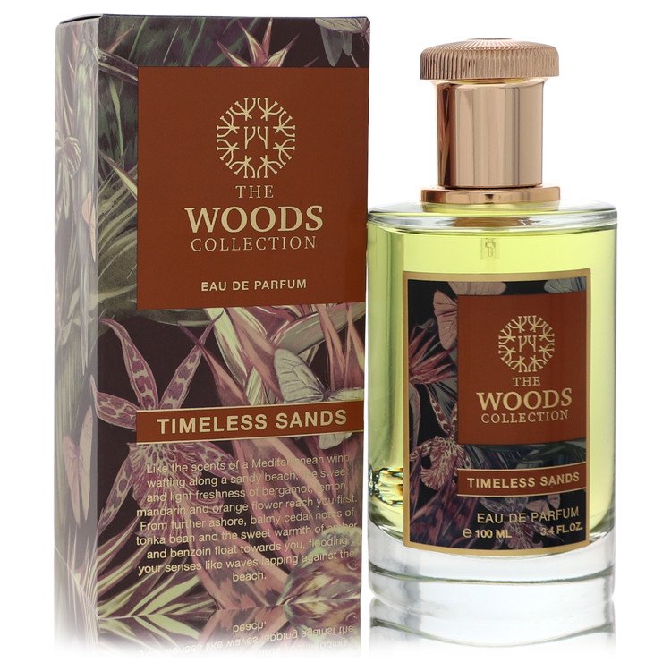 The Woods Collection Timeless Sands by The Woods Collection Eau De Parfum Spray (Unisex) 3.4 oz for Men