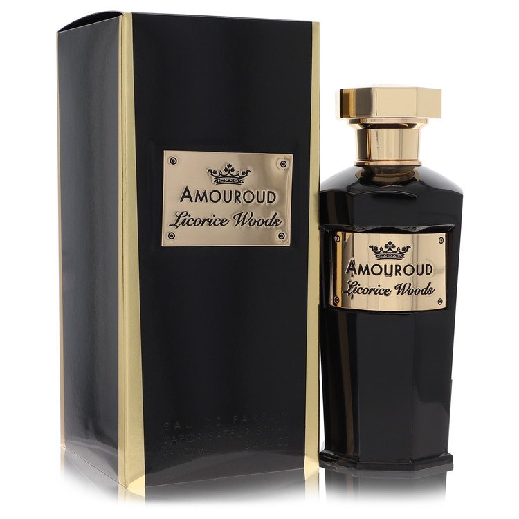Amouroud Licorice Woods by Amouroud Eau De Parfum Spray (Unisex) 3.4 oz for Men
