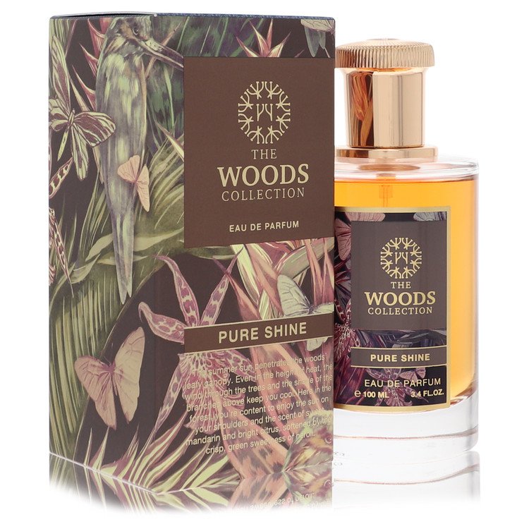 The Woods Collection Pure Shine by The Woods Collection Eau De Parfum Spray (Unisex) 3.4 oz for Men