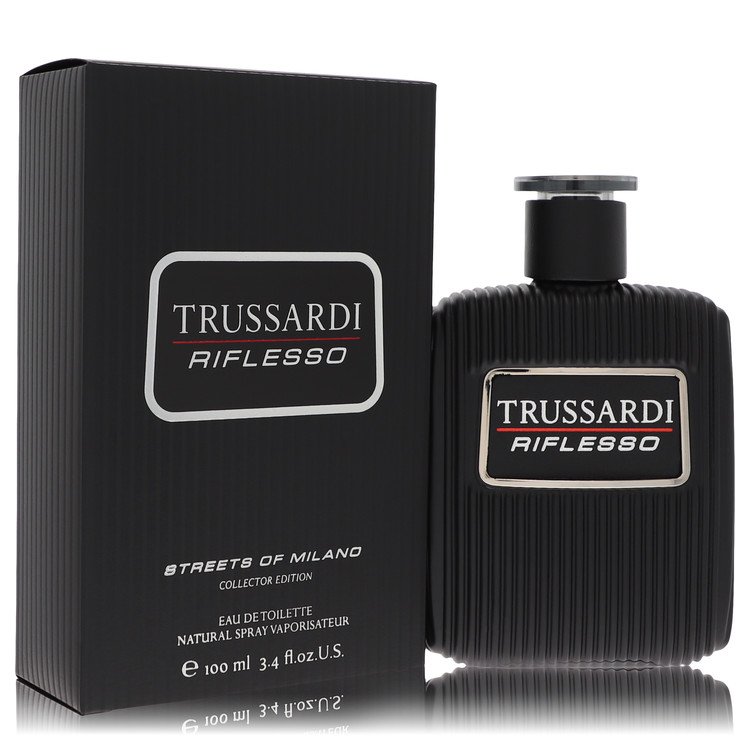 Trussardi Riflesso Streets Of Milano by Trussardi Eau De Toilette Spray 3.4 oz for Men
