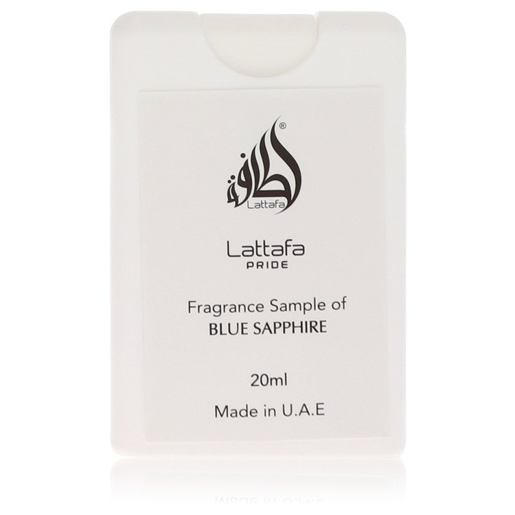 Lattafa Pride Blue Sapphire by Lattafa Eau De Parfum Spray (Unisex Tester) .68 oz for Men